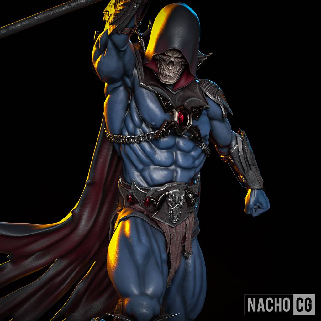 P站图纸印象馆 Nacho CG 宇宙的巨人希曼 骷髅王 Nacho CG 宇宙的巨人希曼 骷髅王