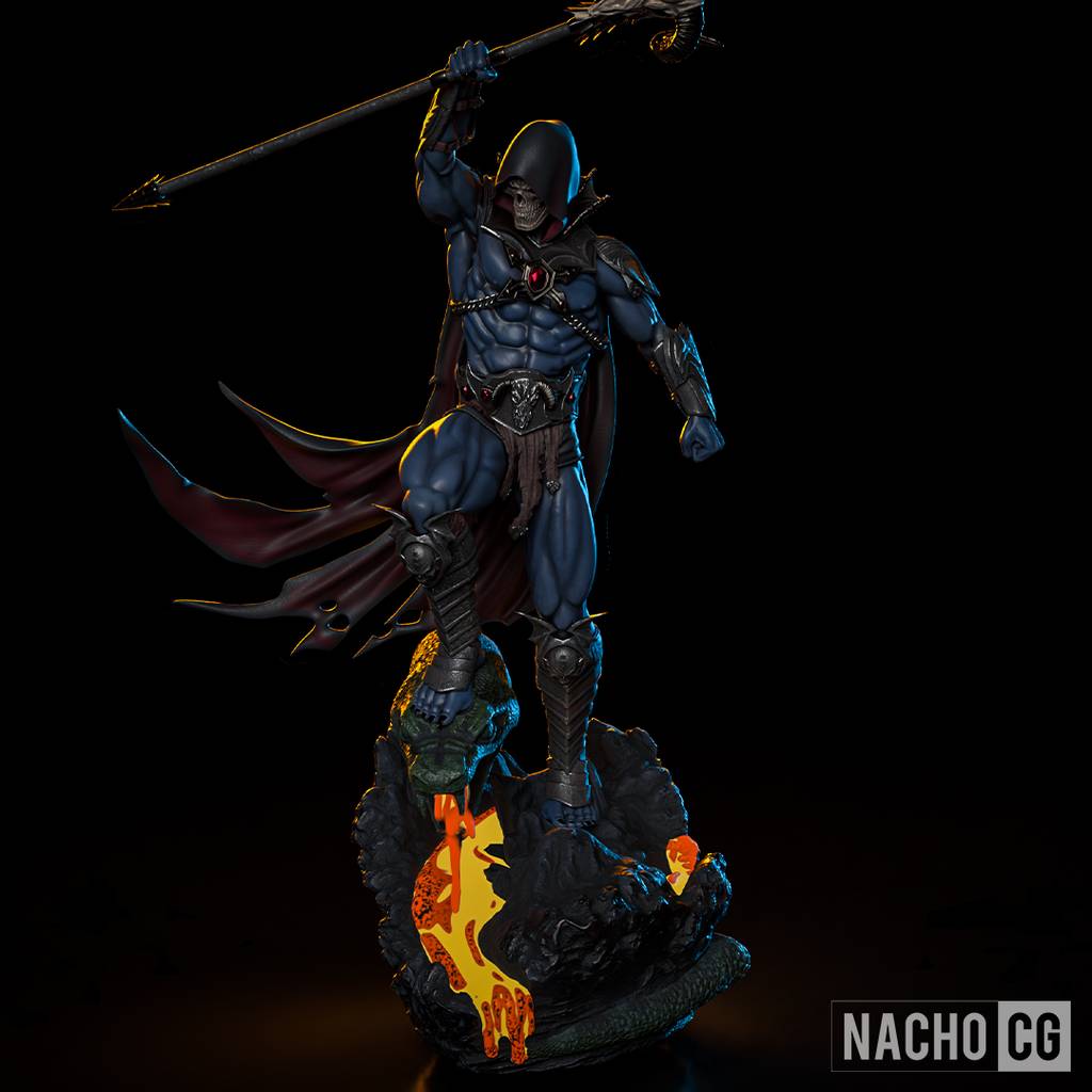 P站图纸印象馆 Nacho CG 宇宙的巨人希曼 骷髅王 Nacho CG 宇宙的巨人希曼 骷髅王