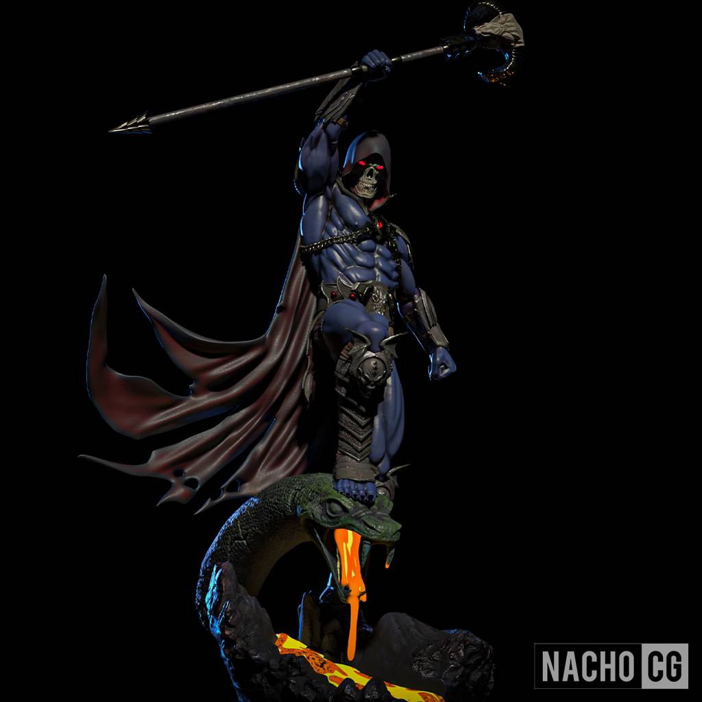 P站图纸印象馆 Nacho CG 宇宙的巨人希曼 骷髅王 Nacho CG 宇宙的巨人希曼 骷髅王