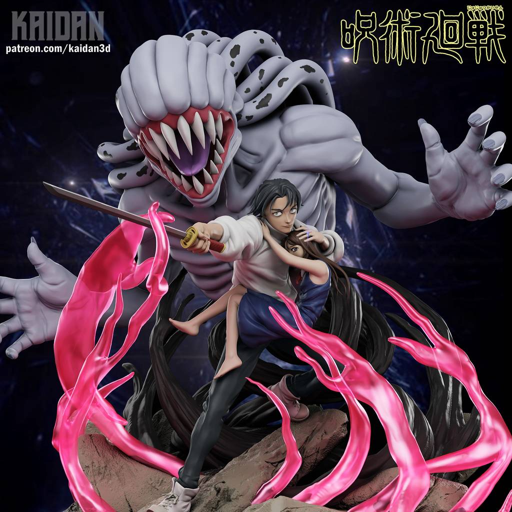 P站图纸印象馆 Kaidan 咒术回战 乙骨忧太和祈本里香 Kaidan 咒术回战 乙骨忧太和祈本里香