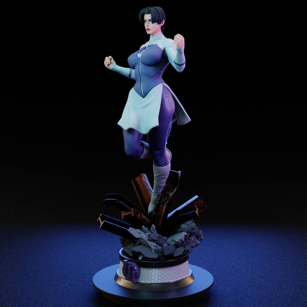 P站图纸印象馆 BrunoArt3D 无敌少侠 安妮莎 BrunoArt3D 无敌少侠 安妮莎