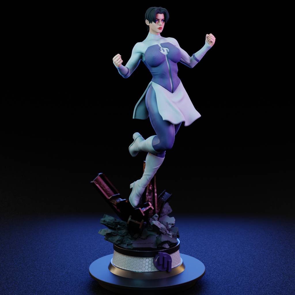 P站图纸印象馆 BrunoArt3D 无敌少侠 安妮莎 BrunoArt3D 无敌少侠 安妮莎