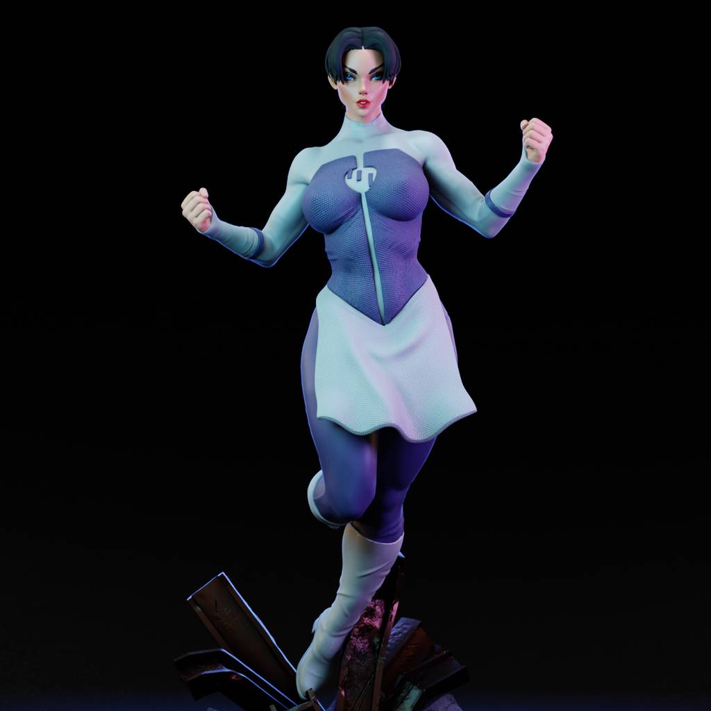 P站图纸印象馆 BrunoArt3D 无敌少侠 安妮莎 BrunoArt3D 无敌少侠 安妮莎