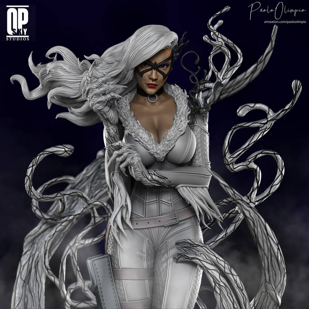 P站图纸印象馆 漫威 黑猫 漫威 黑猫