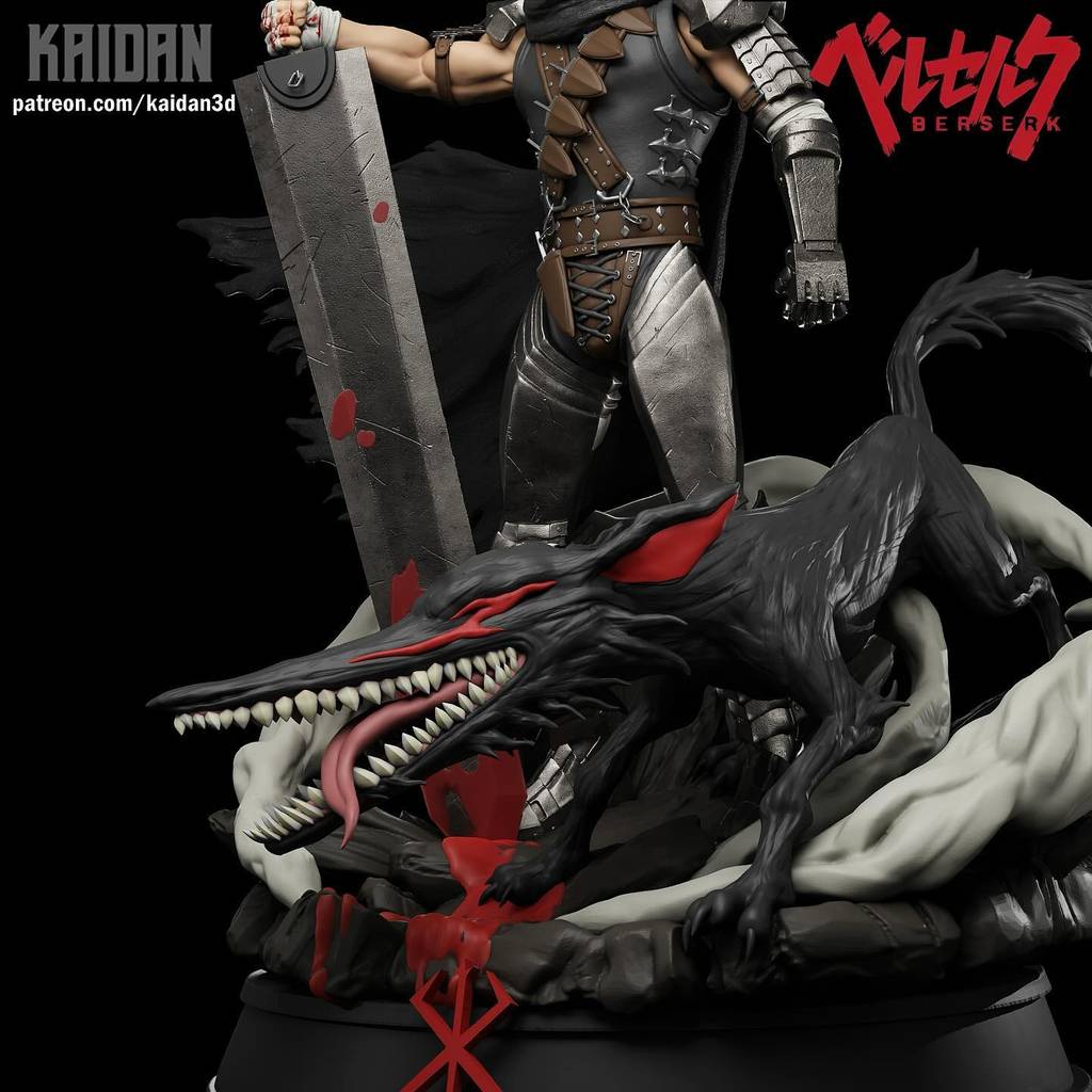 P站图纸印象馆 Kaidan 剑风传奇 格斯 Kaidan 剑风传奇 格斯