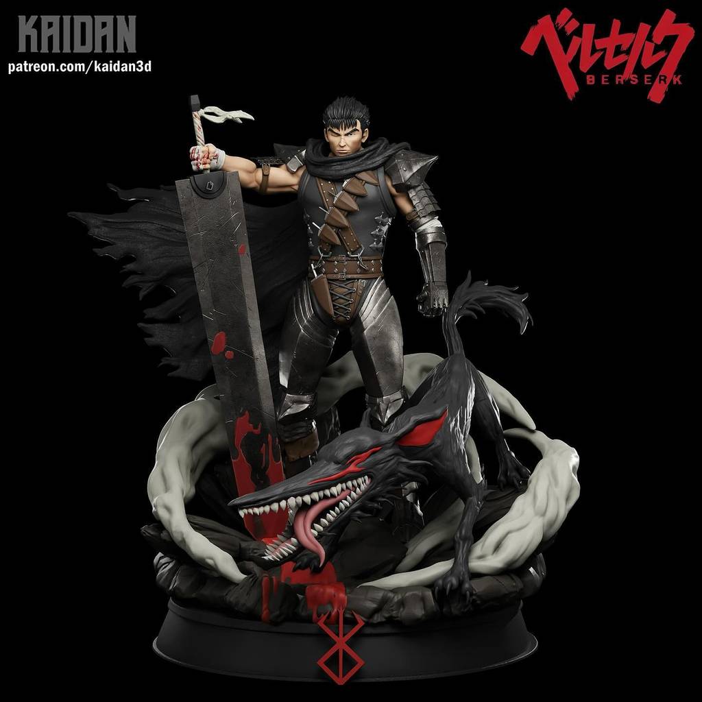 P站图纸印象馆 Kaidan 剑风传奇 格斯 Kaidan 剑风传奇 格斯