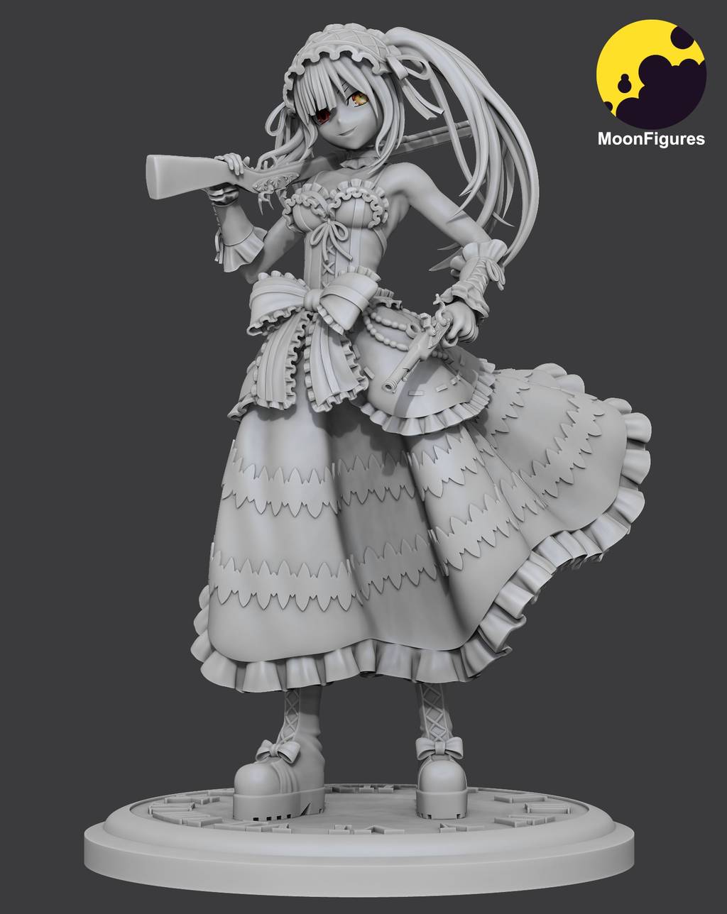 P站图纸印象馆 Moon Figures 约会大作战 时崎狂三 Moon Figures 约会大作战 时崎狂三