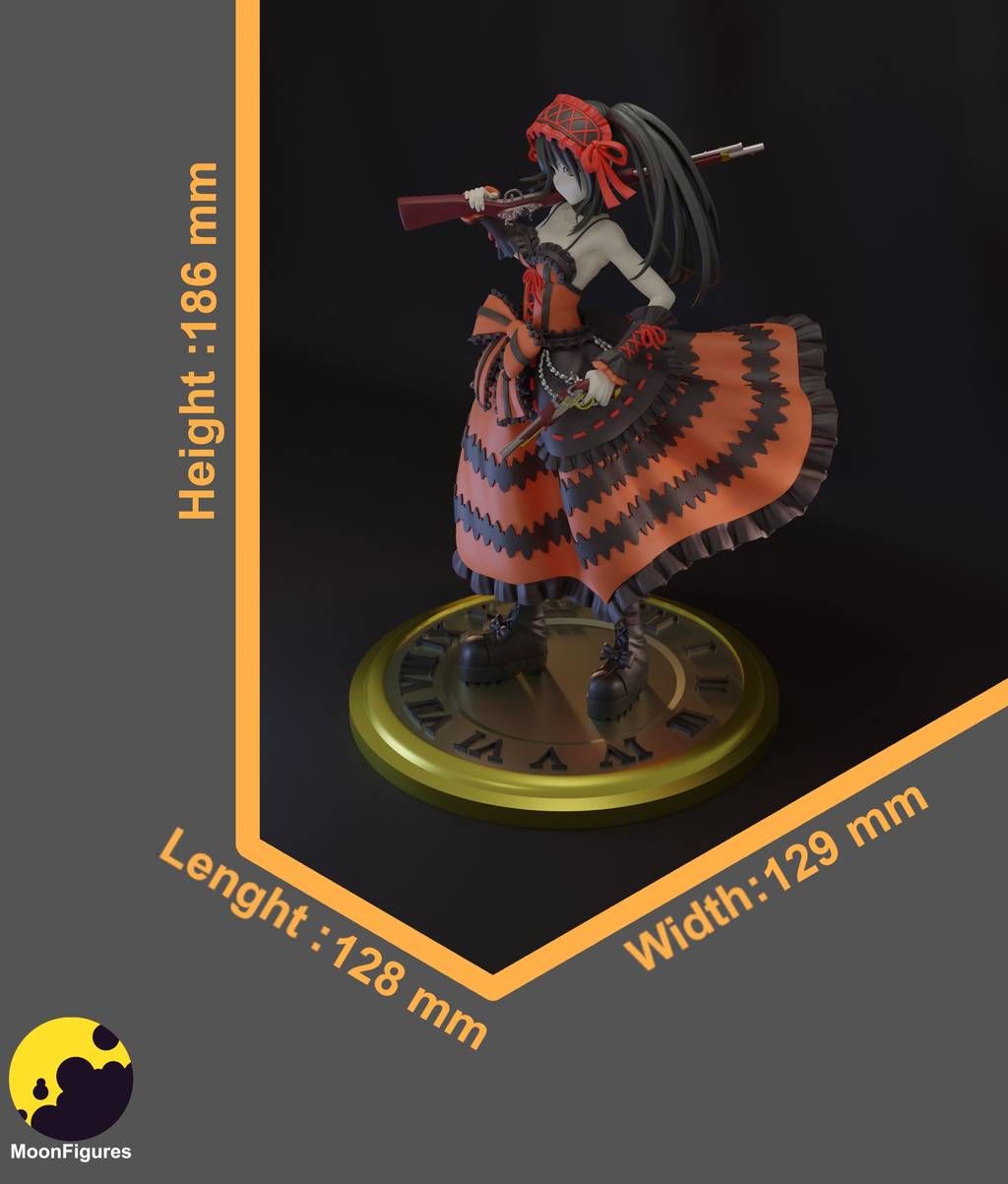 P站图纸印象馆 Moon Figures 约会大作战 时崎狂三 Moon Figures 约会大作战 时崎狂三