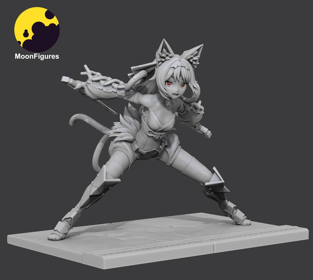 P站图纸印象馆 Moon Figures 绝区零 猫宫又奈 Moon Figures 绝区零 猫宫又奈