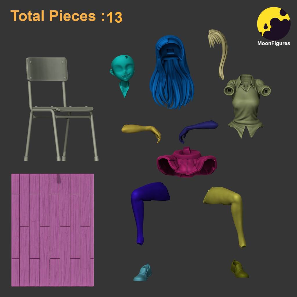 P站图纸印象馆 Moon Figures 不要欺负我,长瀞同学 长瀞早濑 Moon Figures 不要欺负我,长瀞同学 长瀞早濑