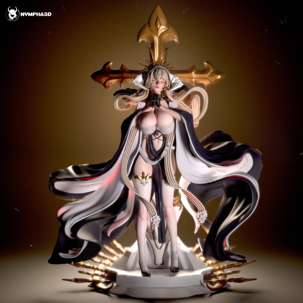 P站图纸印象馆 NYMPHA 3D 碧蓝航线 怨仇 NYMPHA 3D 碧蓝航线 怨仇