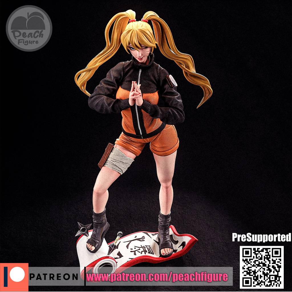 P站图纸印象馆 Peach Figure 火影忍者 漩涡鸣人 Peach Figure 火影忍者 漩涡鸣人