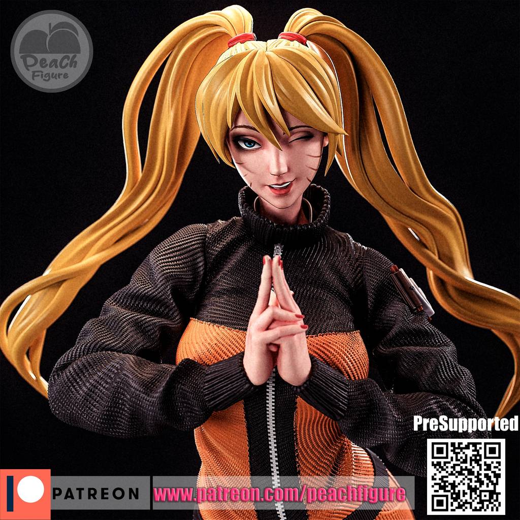 P站图纸印象馆 Peach Figure 火影忍者 漩涡鸣人 Peach Figure 火影忍者 漩涡鸣人