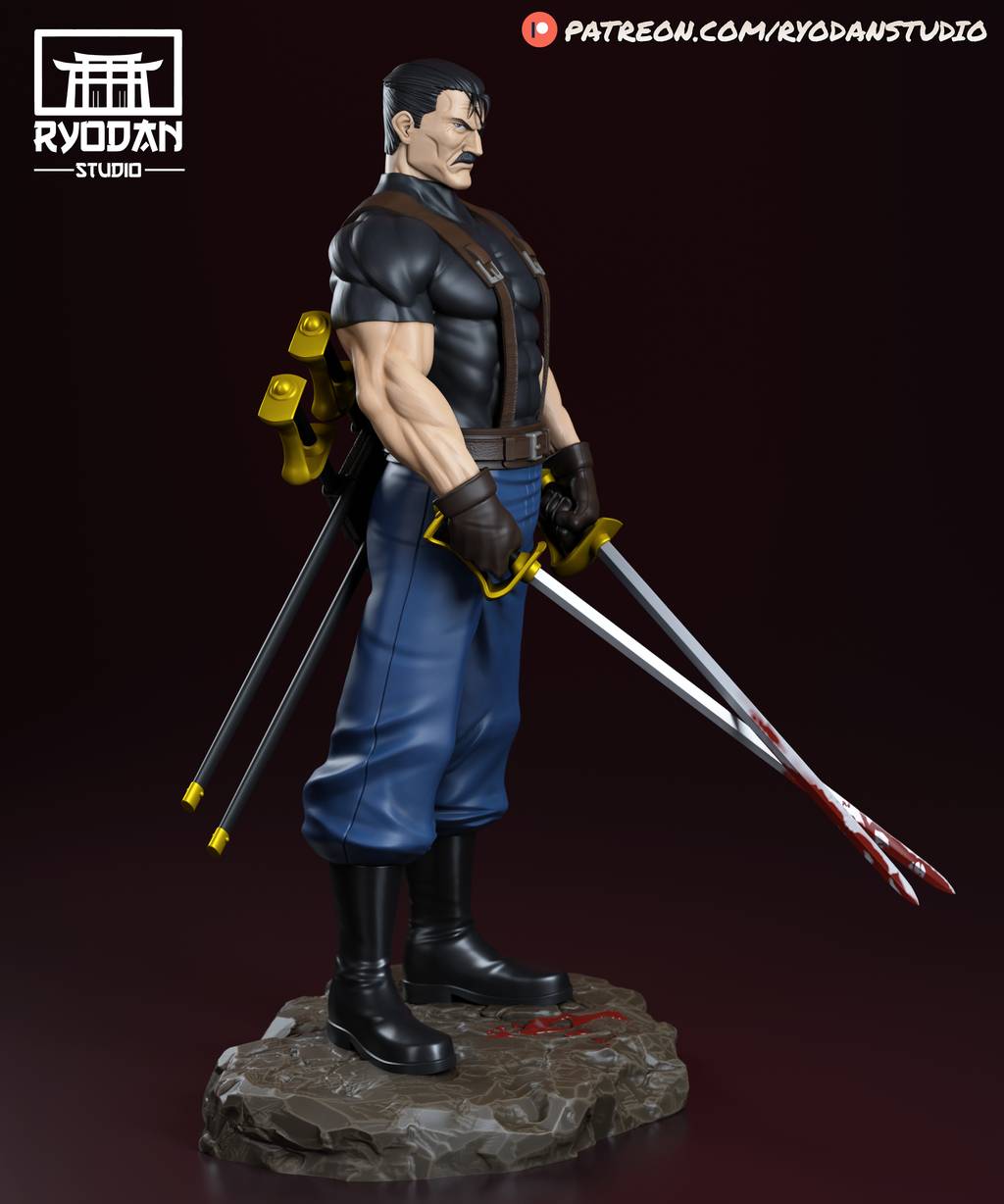 P站图纸印象馆 Ryodan 钢之炼金术师 金·布拉德雷 Ryodan 钢之炼金术师 金·布拉德雷