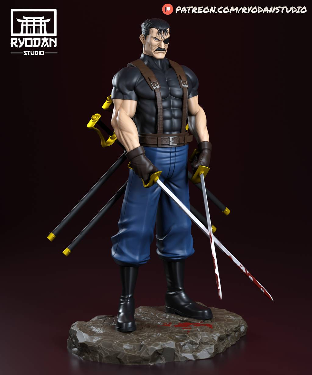 P站图纸印象馆 Ryodan 钢之炼金术师 金·布拉德雷 Ryodan 钢之炼金术师 金·布拉德雷