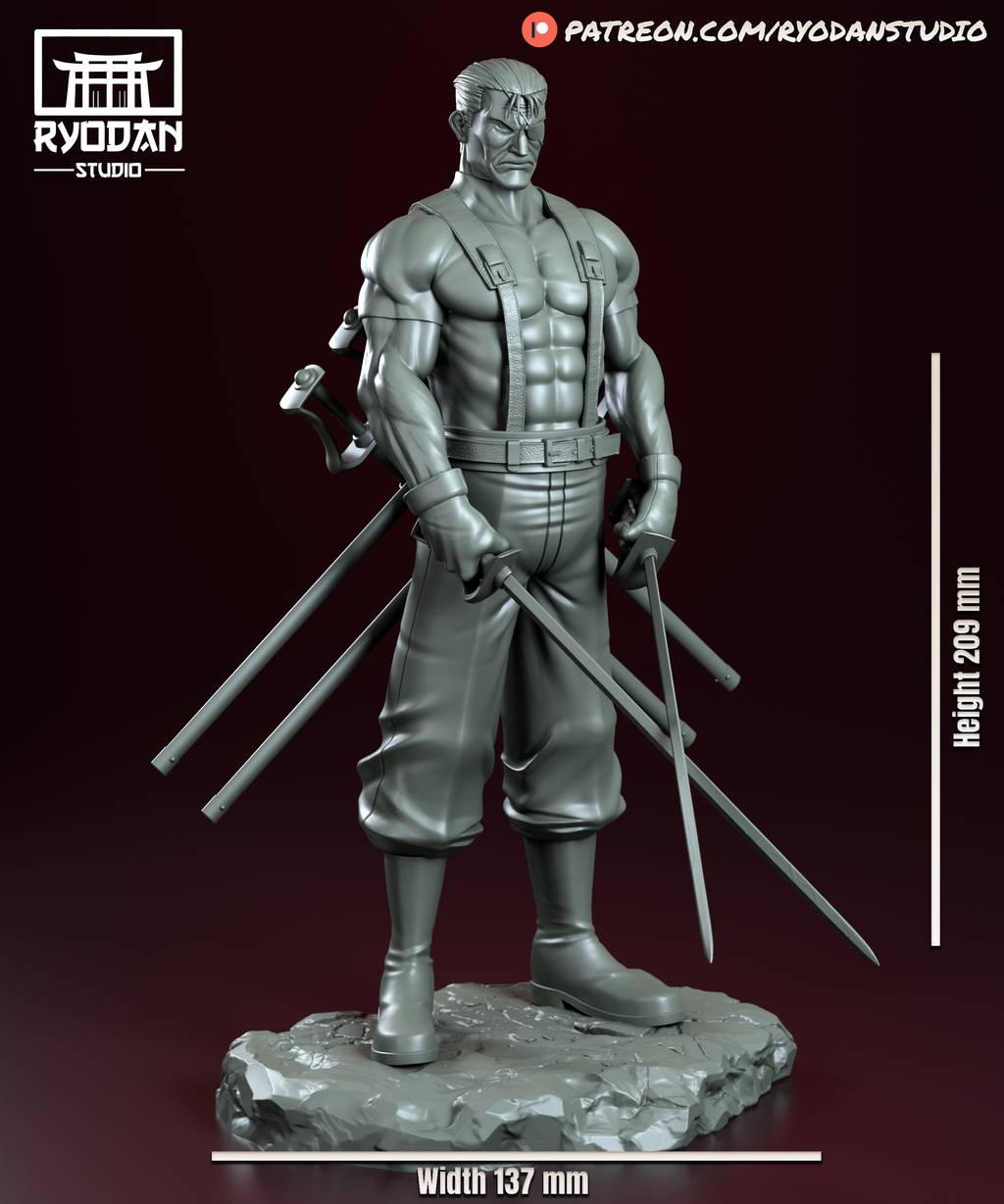 P站图纸印象馆 Ryodan 钢之炼金术师 金·布拉德雷 Ryodan 钢之炼金术师 金·布拉德雷