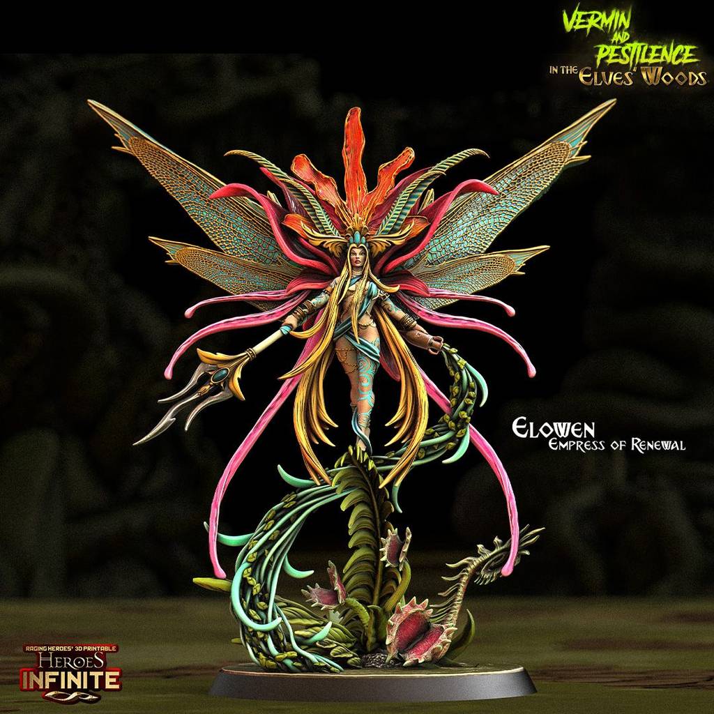 P站图纸印象馆 精灵森林里的害虫和瘟疫 精灵森林里的害虫和瘟疫