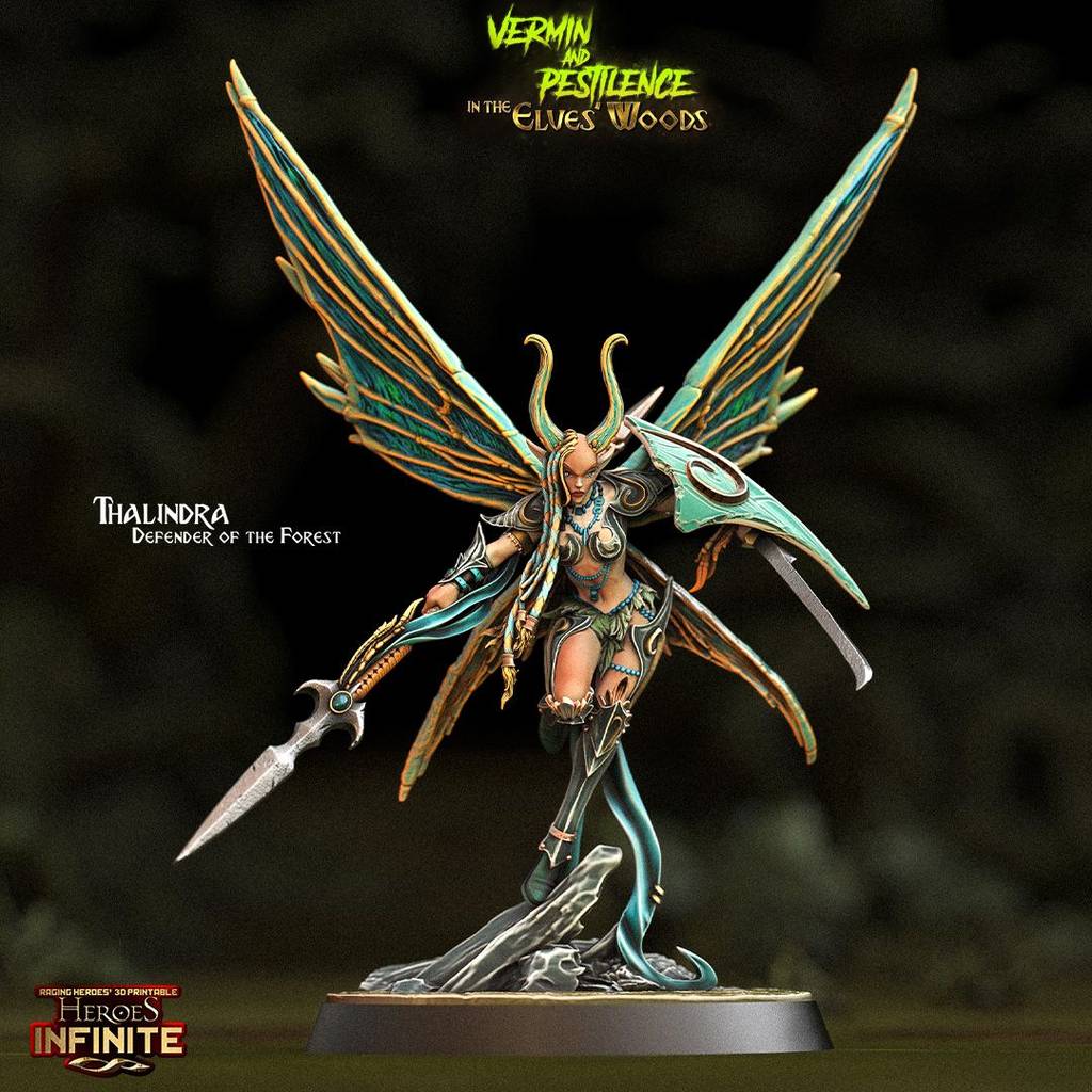 P站图纸印象馆 精灵森林里的害虫和瘟疫 精灵森林里的害虫和瘟疫