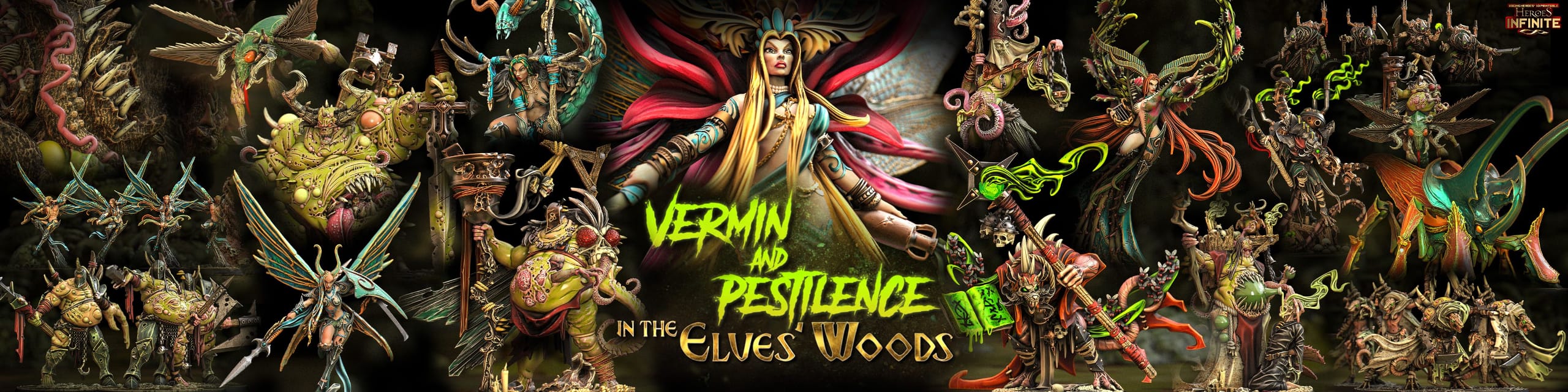 P站图纸印象馆 精灵森林里的害虫和瘟疫 精灵森林里的害虫和瘟疫