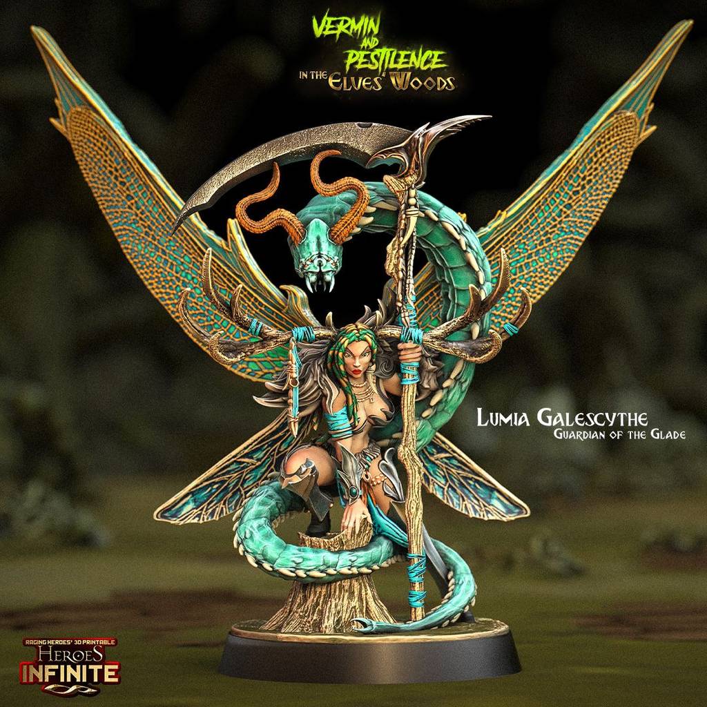 P站图纸印象馆 精灵森林里的害虫和瘟疫 精灵森林里的害虫和瘟疫