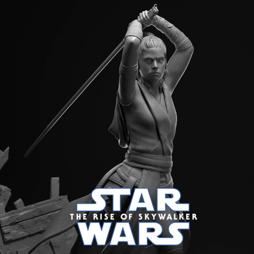 P站图纸印象馆 星球大战 蕾伊 星球大战 蕾伊