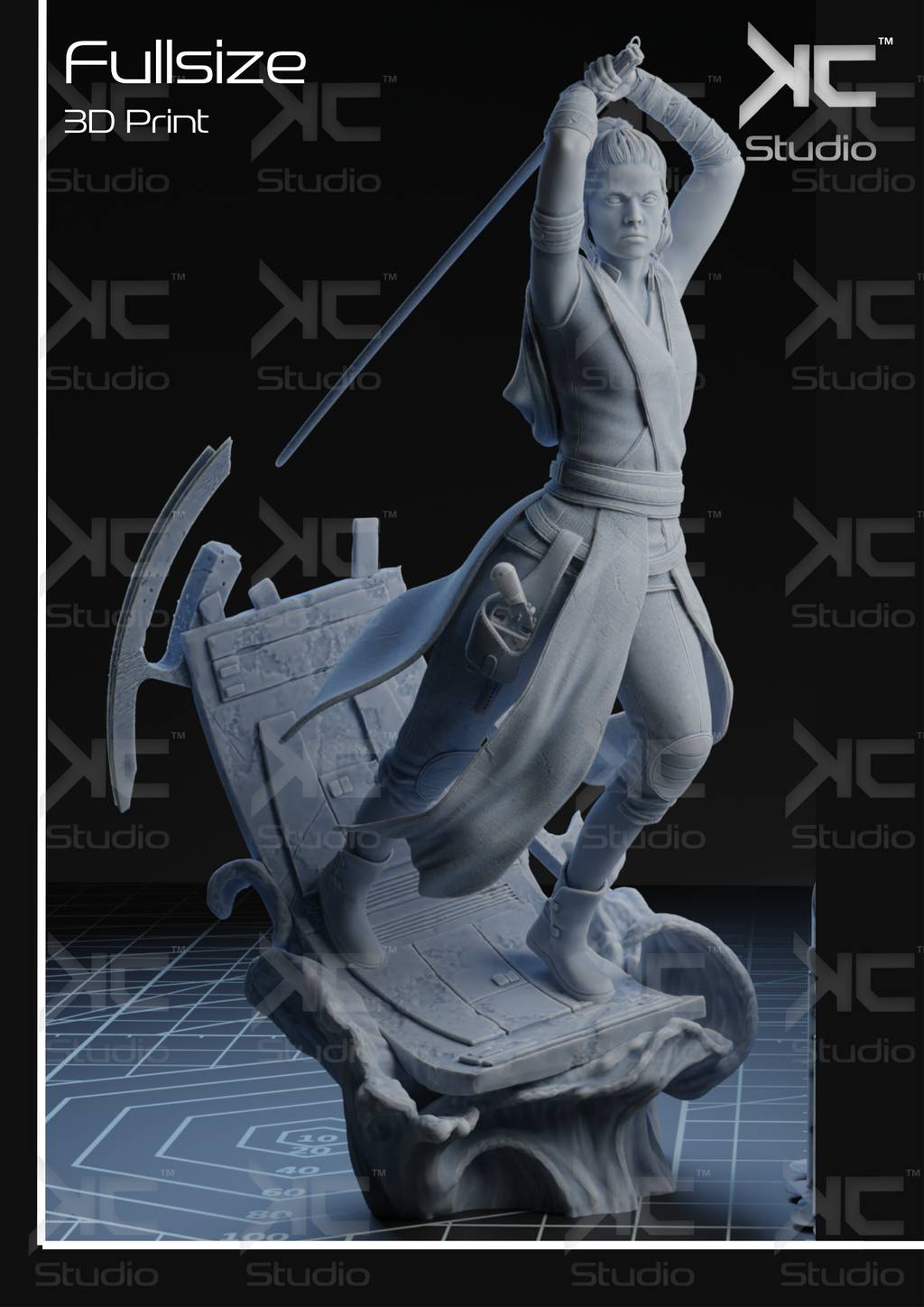 P站图纸印象馆 星球大战 蕾伊 星球大战 蕾伊