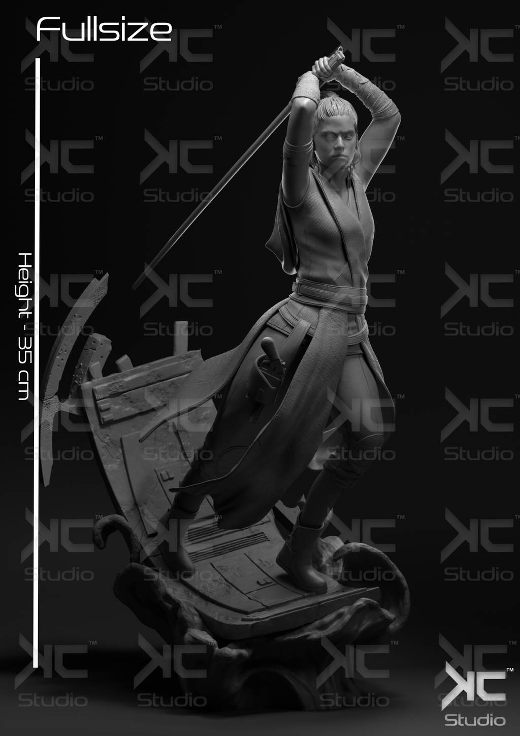 P站图纸印象馆 星球大战 蕾伊 星球大战 蕾伊