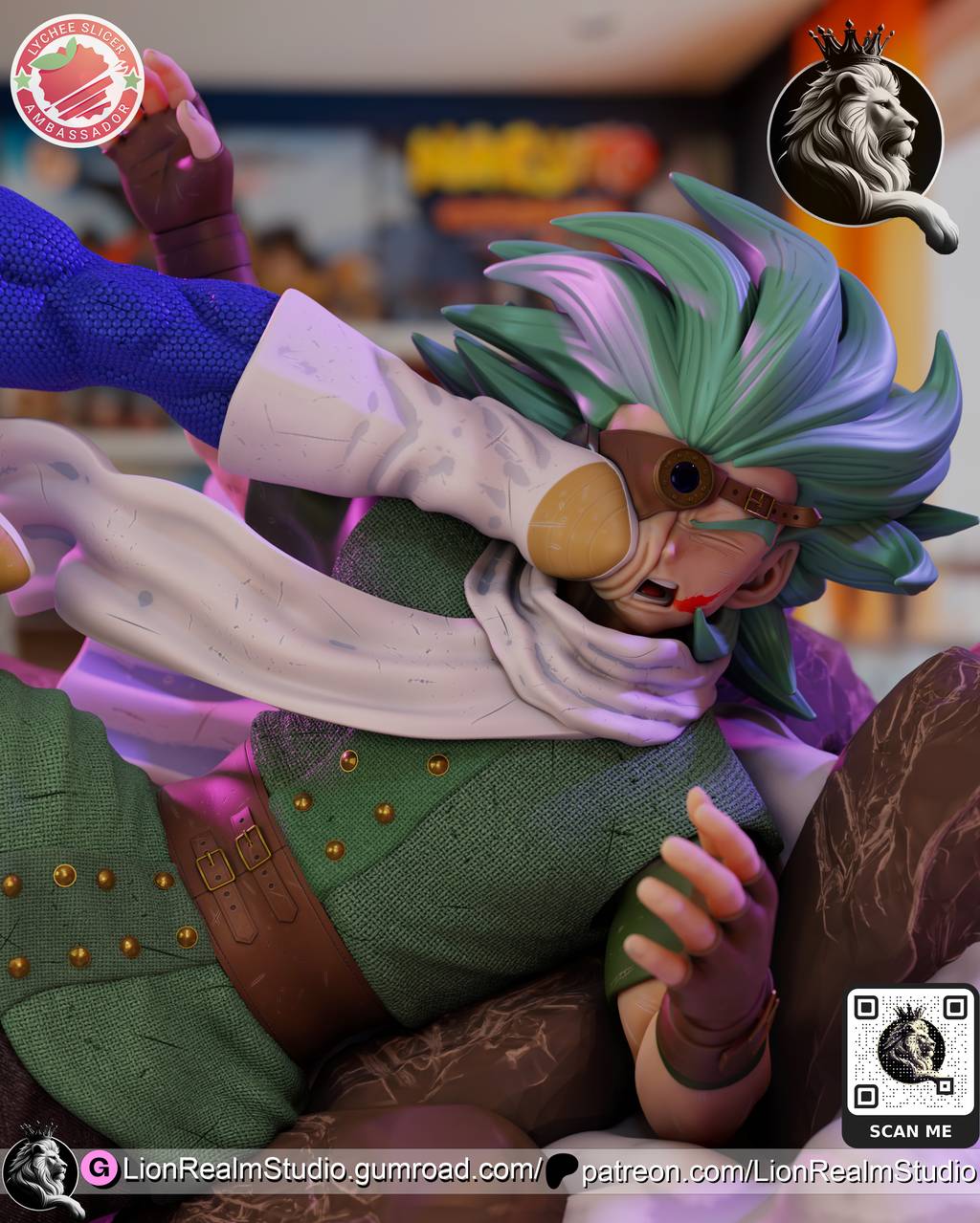 P站图纸印象馆 LionRealm 龙珠 吉塔和格纳洛赫 LionRealm 龙珠 吉塔和格纳洛赫