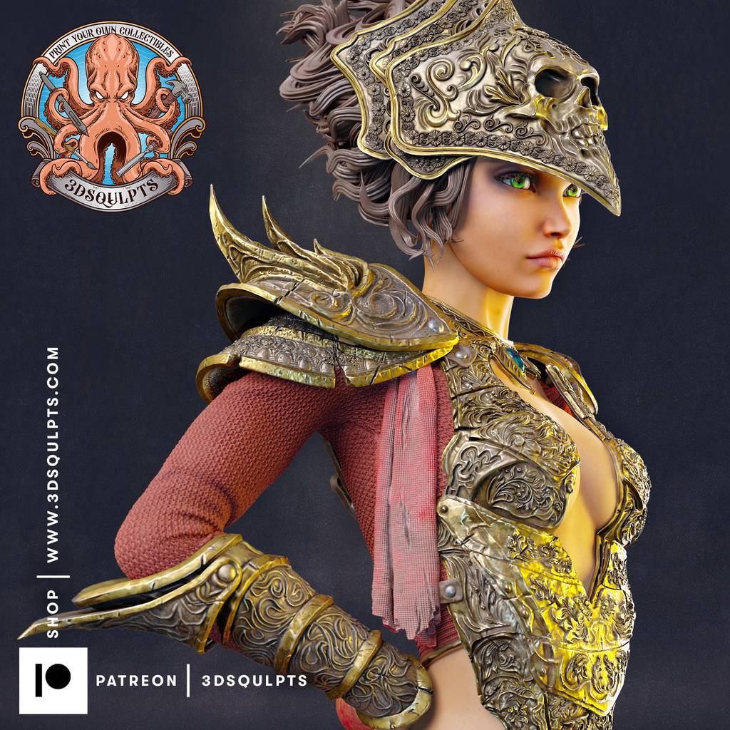 P站图纸印象馆 3DSqulpts 珀耳塞福涅 3DSqulpts 珀耳塞福涅