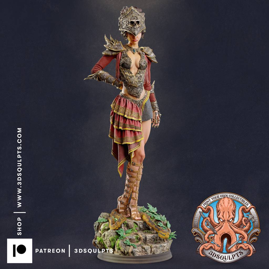 P站图纸印象馆 3DSqulpts 珀耳塞福涅 3DSqulpts 珀耳塞福涅