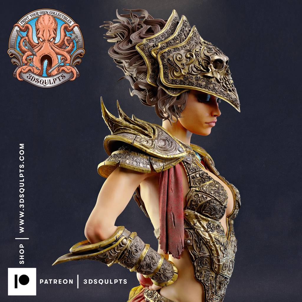 P站图纸印象馆 3DSqulpts 珀耳塞福涅 3DSqulpts 珀耳塞福涅