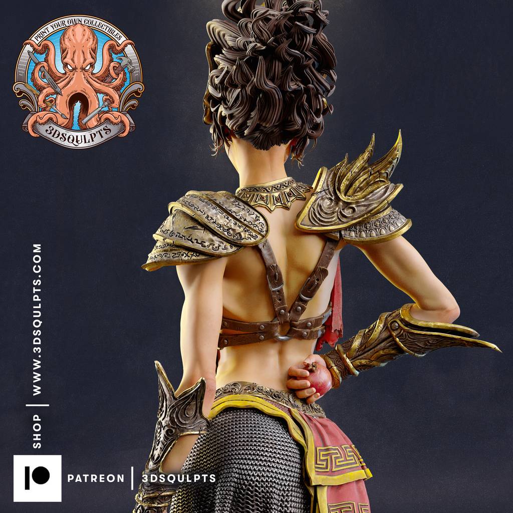 P站图纸印象馆 3DSqulpts 珀耳塞福涅 3DSqulpts 珀耳塞福涅