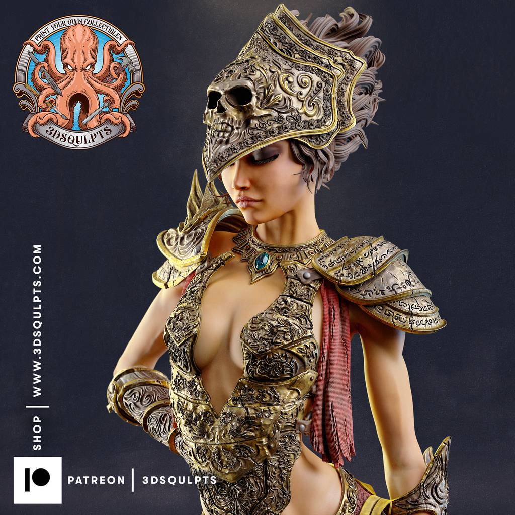 P站图纸印象馆 3DSqulpts 珀耳塞福涅 3DSqulpts 珀耳塞福涅