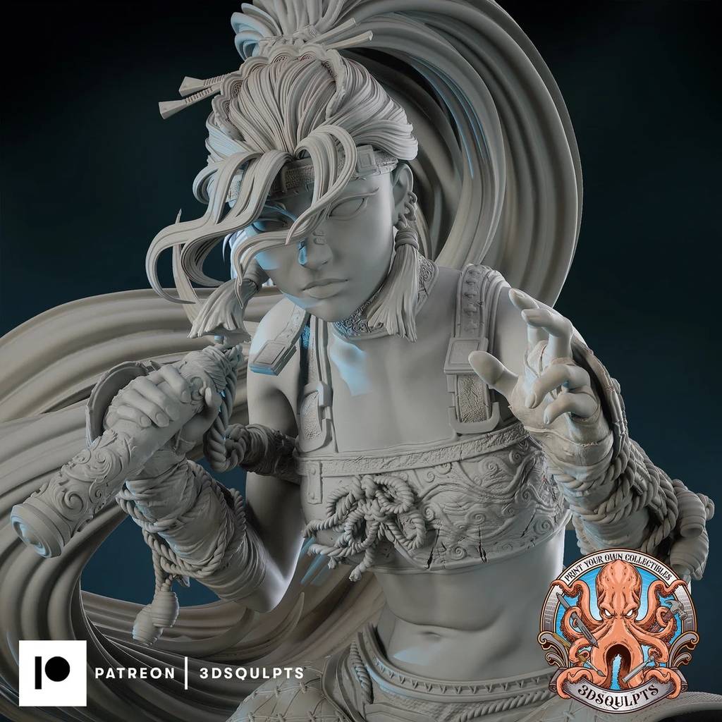 P站图纸印象馆 3DSqulpts 刺客 3DSqulpts 刺客