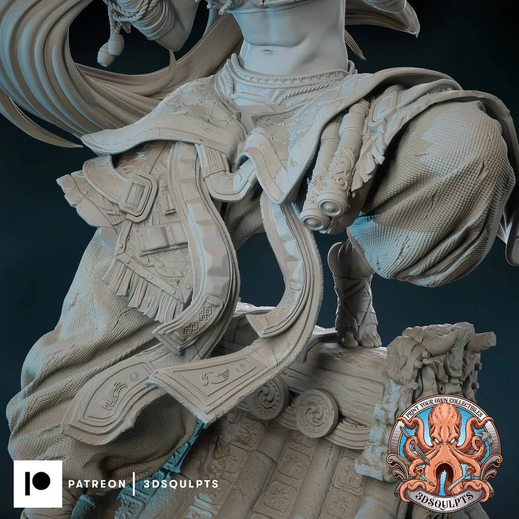 P站图纸印象馆 3DSqulpts 刺客 3DSqulpts 刺客