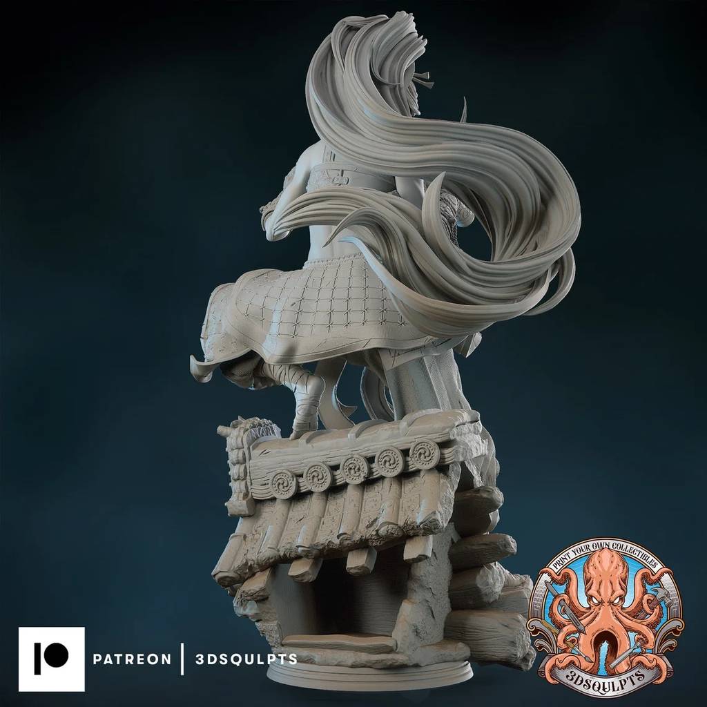 P站图纸印象馆 3DSqulpts 刺客 3DSqulpts 刺客