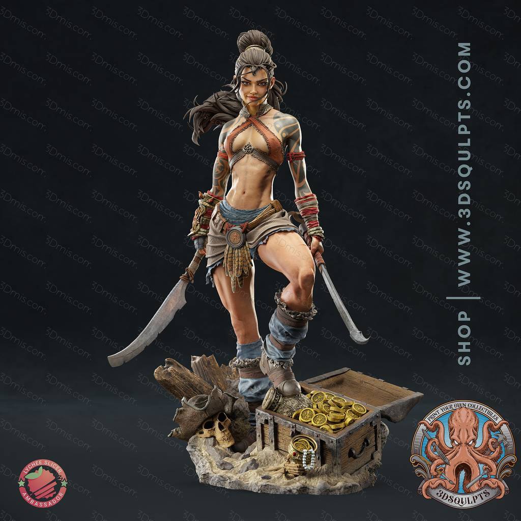 P站图纸印象馆 3DSqulpts 小偷 3DSqulpts 小偷