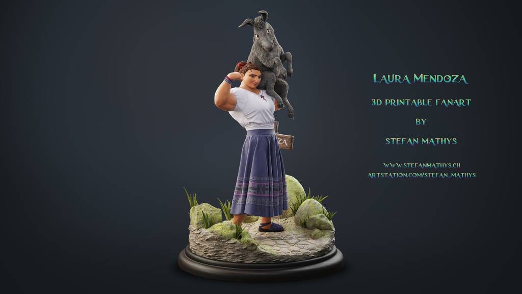 P站图纸印象馆 3DSqulpts 魔法满屋 路易莎·马瑞格 3DSqulpts 魔法满屋 路易莎·马瑞格