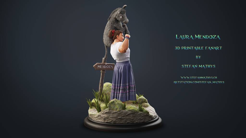 P站图纸印象馆 3DSqulpts 魔法满屋 路易莎·马瑞格 3DSqulpts 魔法满屋 路易莎·马瑞格