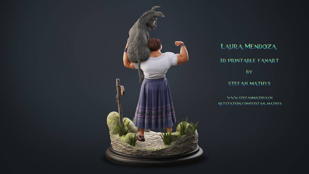 P站图纸印象馆 3DSqulpts 魔法满屋 路易莎·马瑞格 3DSqulpts 魔法满屋 路易莎·马瑞格