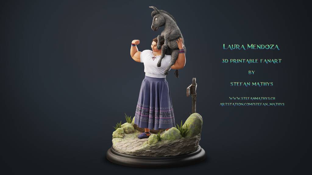 P站图纸印象馆 3DSqulpts 魔法满屋 路易莎·马瑞格 3DSqulpts 魔法满屋 路易莎·马瑞格