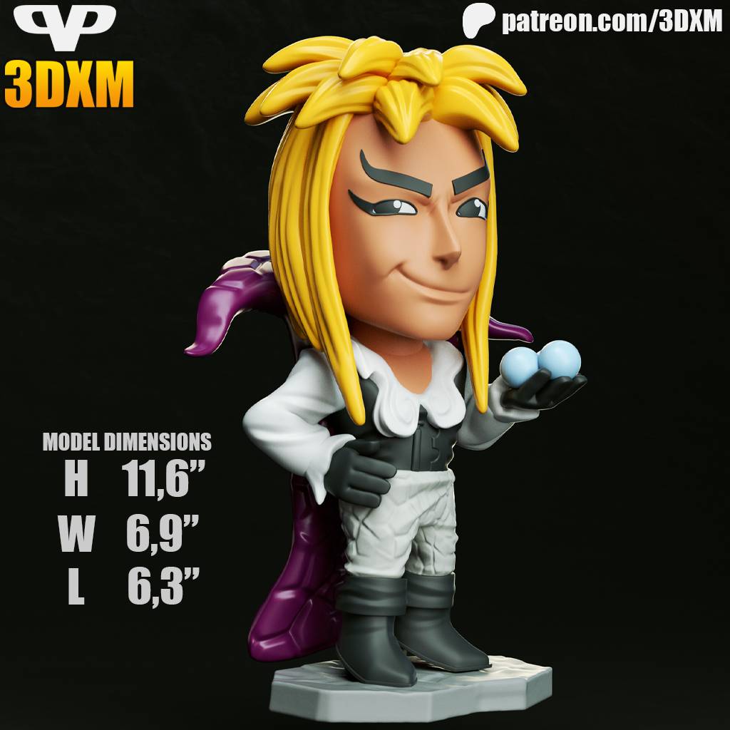 P站图纸印象馆 Chibi STL 魔幻迷宫 妖精王 Chibi STL 魔幻迷宫 妖精王