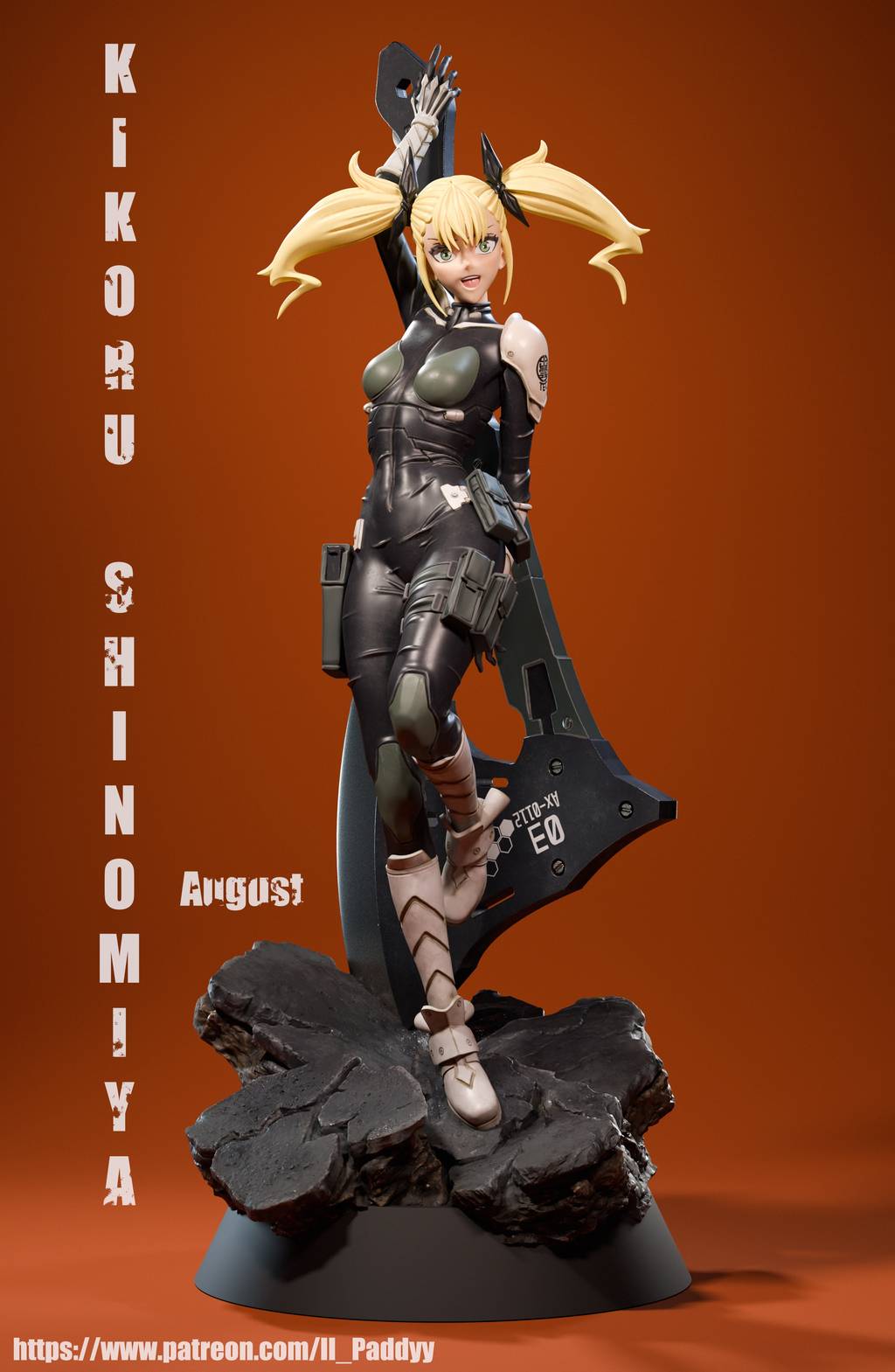 P站图纸印象馆 Il_Paddyy 怪兽8号 四之宫奇可露 Il_Paddyy 怪兽8号 四之宫奇可露