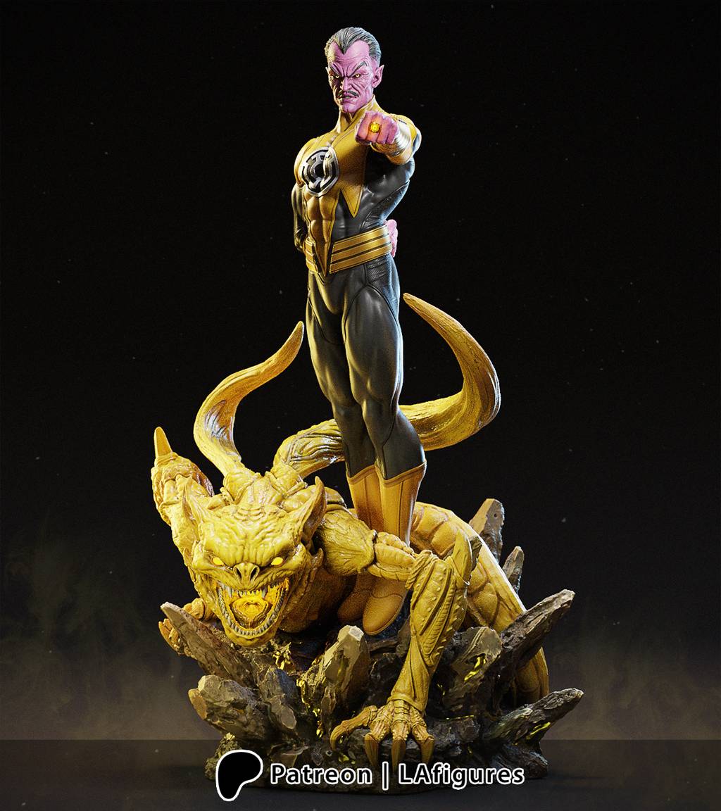 P站图纸印象馆 L.A Figures DC漫画 塔尔·塞尼斯托 L.A Figures DC漫画 塔尔·塞尼斯托