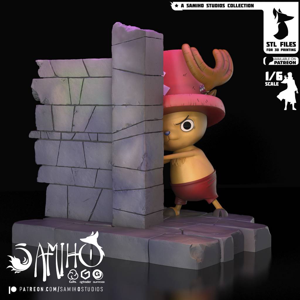 P站图纸印象馆 Samiho 海贼王 托尼·乔巴 Samiho 海贼王 托尼·乔巴