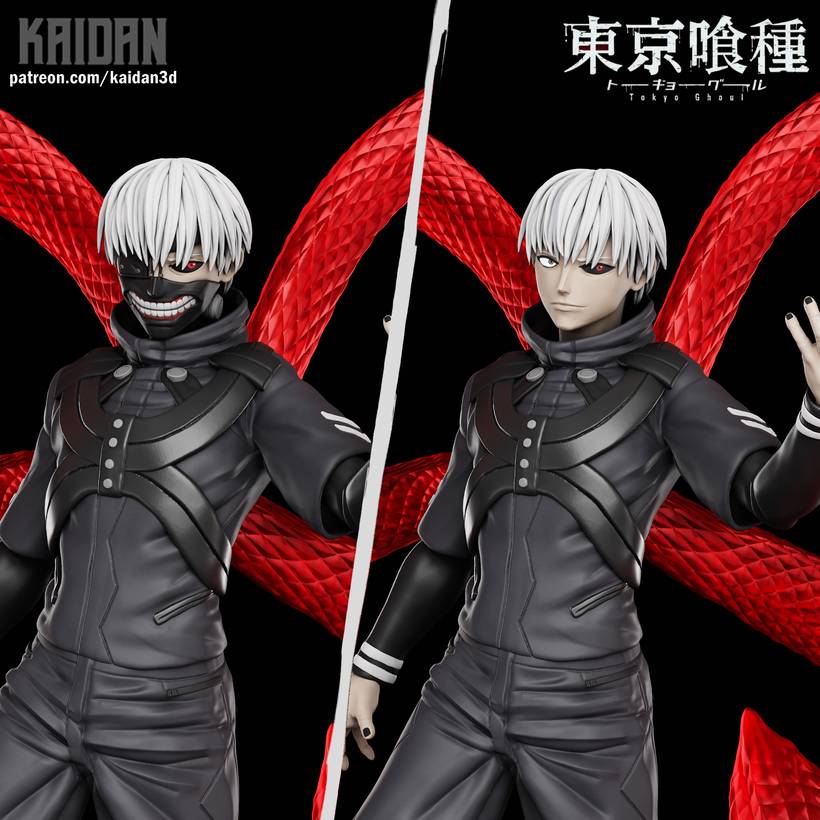 P站图纸印象馆 Kaidan 东京食尸鬼 金木研 Kaidan 东京食尸鬼 金木研