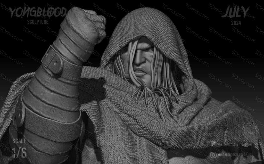 P站图纸印象馆 街头霸王 拜森 街头霸王 拜森