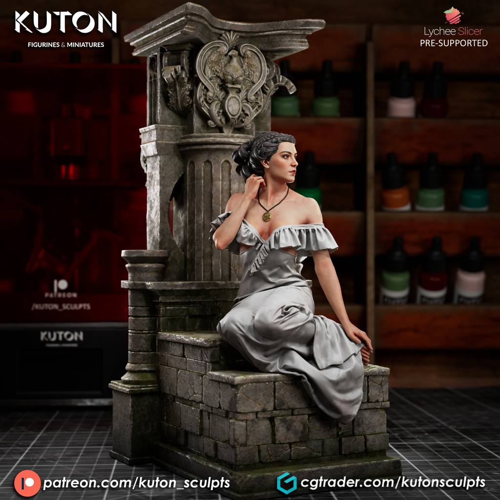 P站图纸印象馆 KUTON 黑天使 拉文尼尔 KUTON 黑天使 拉文尼尔