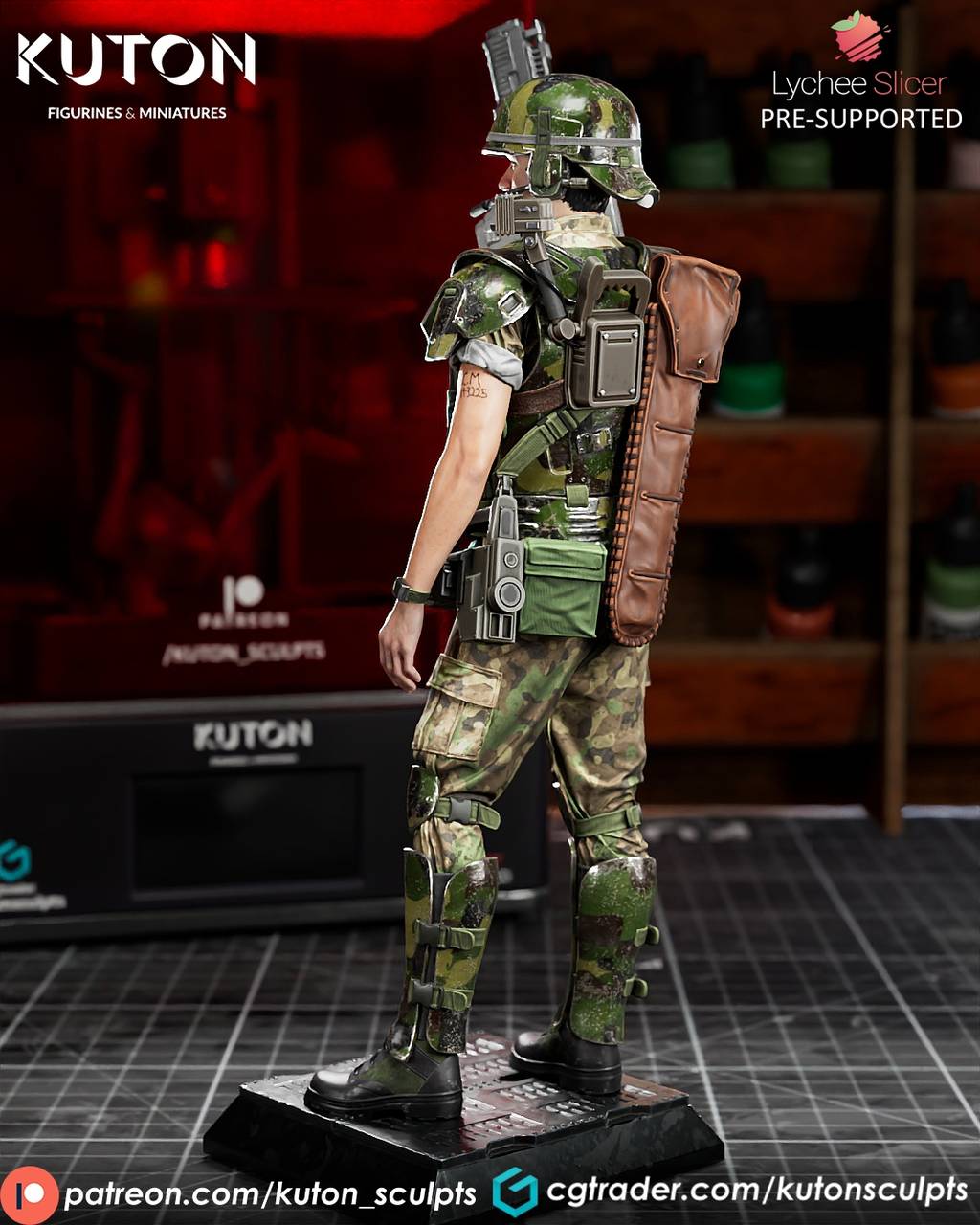 P站图纸印象馆 KUTON 异形 希克斯下士 KUTON 异形 希克斯下士