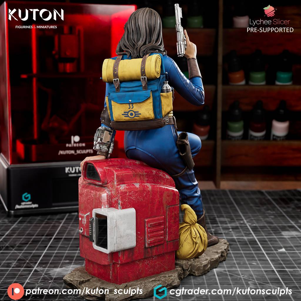 P站图纸印象馆 KUTON 辐射 露西·麦克莱恩 KUTON 辐射 露西·麦克莱恩